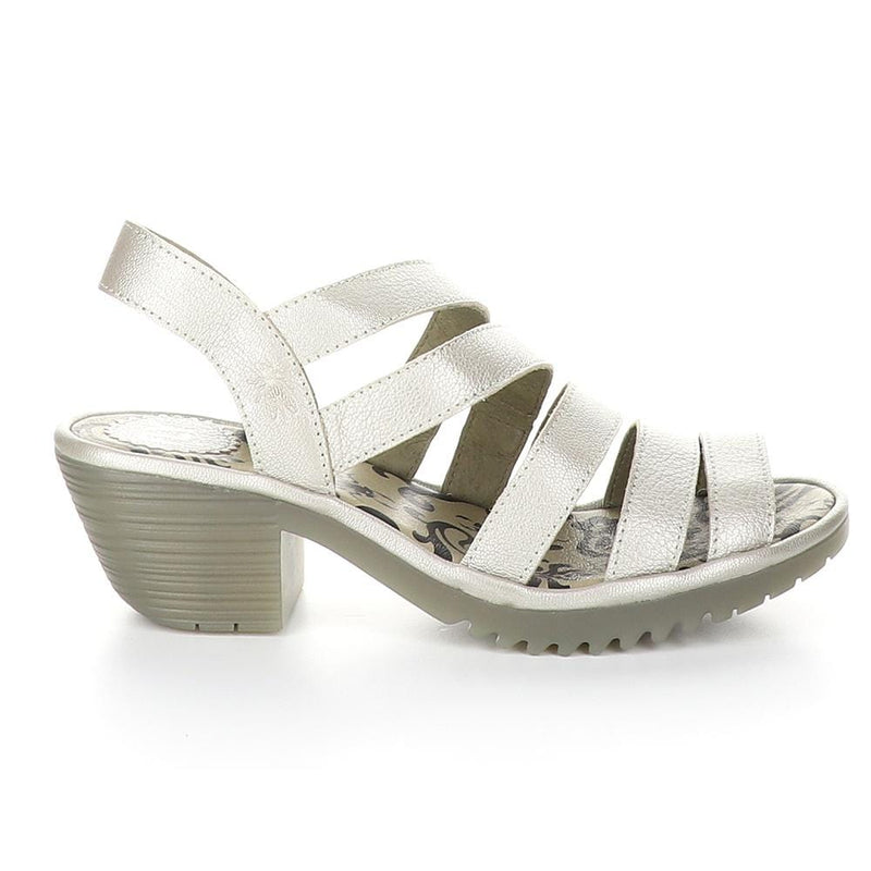Fly London Woze Sandal Womens Shoes 007 Silver